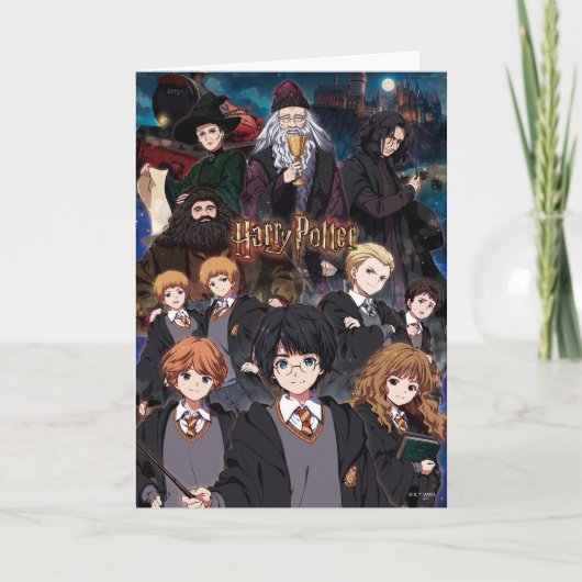 HARRY POTTER™ Anime Ensemblescène Kaart (Voorkant)