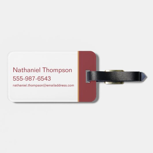 HARRY POTTER™ | Anime HARRY POTTER™ Crest Bagagelabel (Achterkant horizontaal)