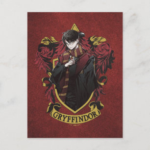 HARRY POTTER™ Anime HARRY POTTER™ Crest Briefkaart