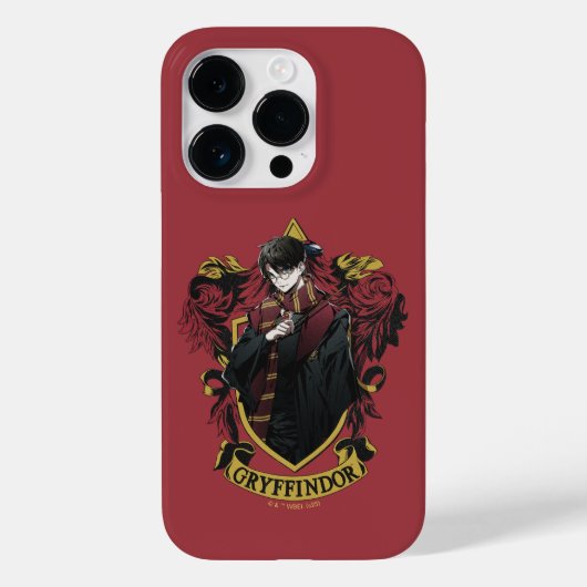 HARRY POTTER™ | Anime HARRY POTTER™ Crest Case-Mate iPhone Case (Achterkant)