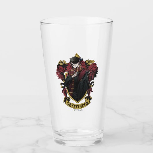 HARRY POTTER™ | Anime HARRY POTTER™ Crest Glas (Voorkant)