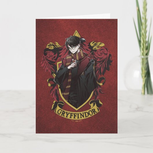 HARRY POTTER™ | Anime HARRY POTTER™ Crest Kaart (Voorkant)