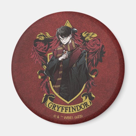 HARRY POTTER™ | Anime HARRY POTTER™ Crest Magneet (Voorkant)