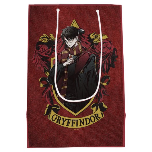 HARRY POTTER™ | Anime HARRY POTTER™ Crest Medium Cadeauzakje (Achterkant)