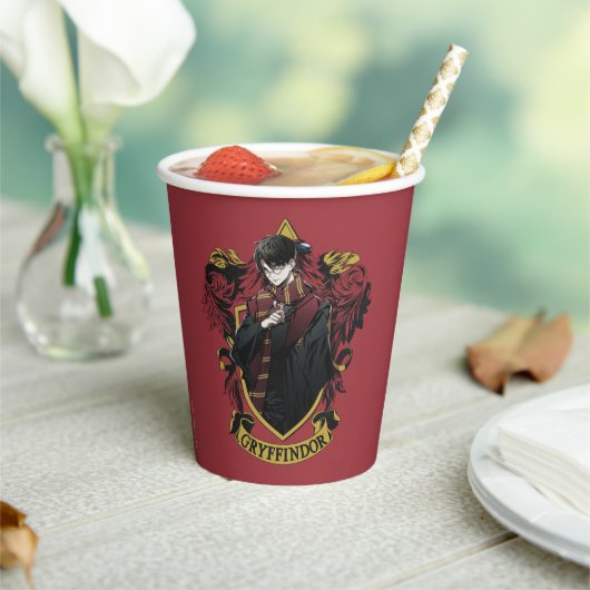 HARRY POTTER™ | Anime HARRY POTTER™ Crest Papieren Bekers (Insitu)