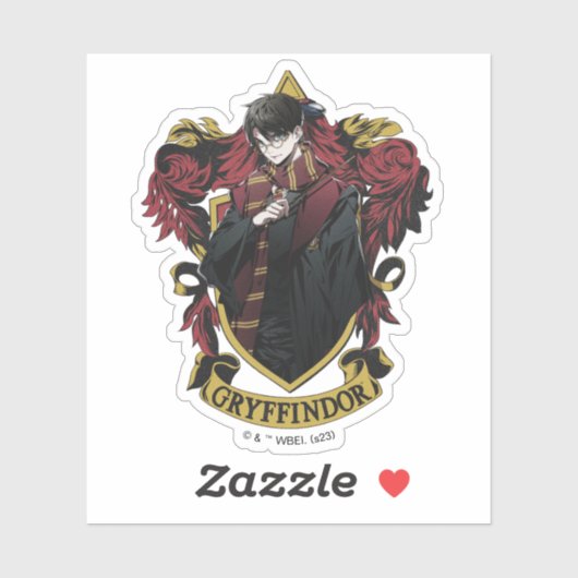 HARRY POTTER™ | Anime HARRY POTTER™ Crest Sticker (Vel)