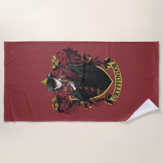 HARRY POTTER™ | Anime HARRY POTTER™ Crest Strandlaken (Voorkant)