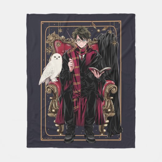 HARRY POTTER™ | Anime HARRY POTTER™ Seed Fleece Deken (Voorkant)