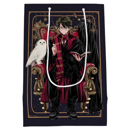 HARRY POTTER™ | Anime HARRY POTTER™ Seed Medium Cadeauzakje (Achterkant)
