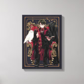 HARRY POTTER™ | Anime HARRY POTTER™ Zittend Canvas Afdruk (Voorkant)
