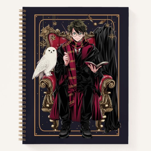 HARRY POTTER™ | Anime HARRY POTTER™ Zittend Notitieboek (Voorkant)