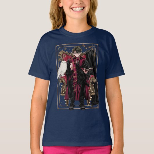 HARRY POTTER™ | Anime HARRY POTTER™ Zittend T-shirt (Voorkant)