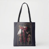 HARRY POTTER™ | Anime HARRY POTTER™ Zittend Tote Bag (Voorkant)