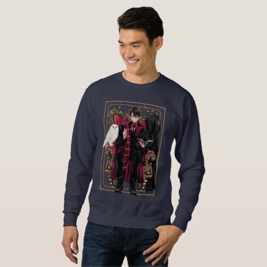 HARRY POTTER™ | Anime HARRY POTTER™ Zittend Trui (Voorkant volledig)