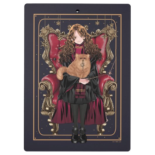 HARRY POTTER™ | Anime Hermione Granger Seed Klembord (Achterkant)