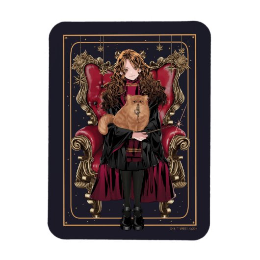 HARRY POTTER™ | Anime Hermione Granger Seed Magneet (Verticaal)