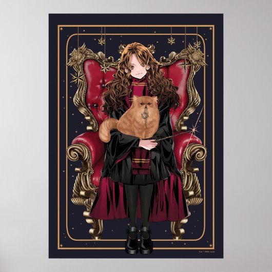 HARRY POTTER™ | Anime Hermione Granger Seed Poster (Voorkant)