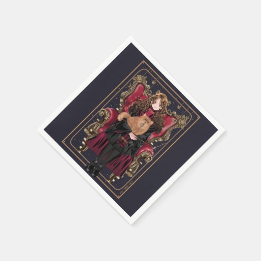 HARRY POTTER™ | Anime Hermione Granger Seed Servet (Hoek)