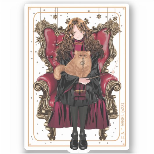 HARRY POTTER™ | Anime Hermione Granger Seed Sticker (Voorkant)