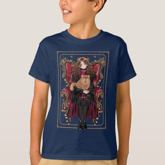 HARRY POTTER™ | Anime Hermione Granger Seed T-shirt (Voorkant)