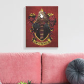 HARRY POTTER™ | Anime Hermione House Crest Canvas Afdruk (Insitu (Woonkamer))