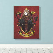 HARRY POTTER™ | Anime Hermione House Crest Canvas Afdruk (Insitu (Houten vloer))