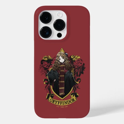 HARRY POTTER™ | Anime Hermione House Crest Case-Mate iPhone Case (Achterkant)