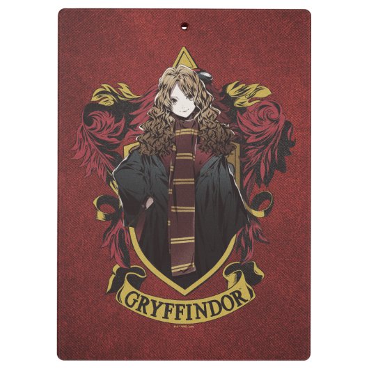 HARRY POTTER™ | Anime Hermione House Crest Klembord (Achterkant)
