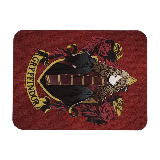 HARRY POTTER™ | Anime Hermione House Crest Magneet (Horizontaal)