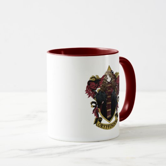 HARRY POTTER™ | Anime Hermione House Crest Mok (Voorkant rechts)