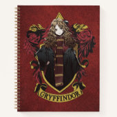 HARRY POTTER™ | Anime Hermione House Crest Notitieboek (Voorkant)