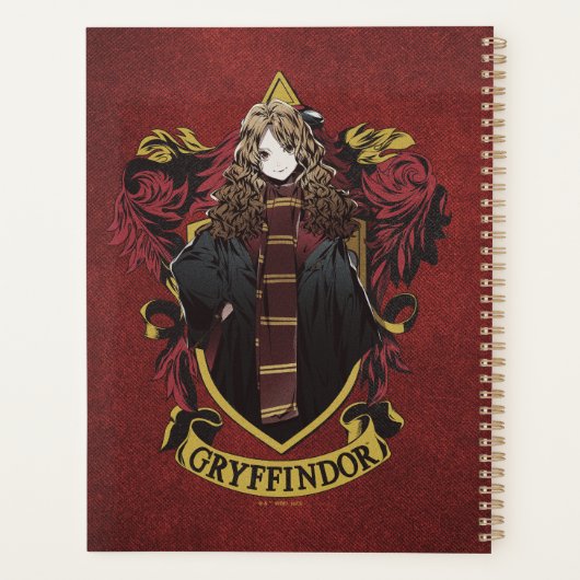 HARRY POTTER™ | Anime Hermione House Crest Planner (Achterkant)