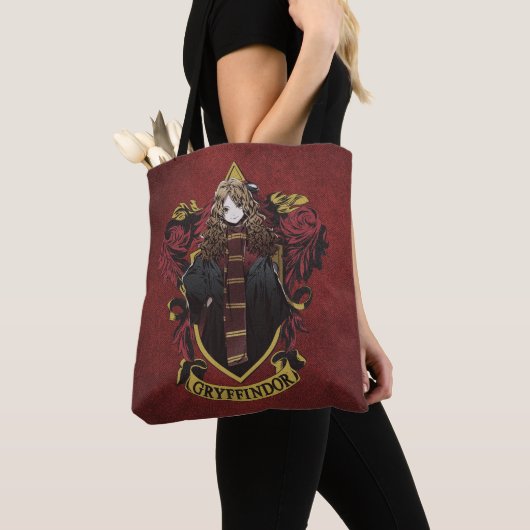 HARRY POTTER™ | Anime Hermione House Crest Tote Bag (Dichtbij)