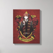 HARRY POTTER™ | Anime Ron Weasley House Crest Canvas Afdruk (Voorkant)