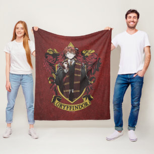 HARRY POTTER™   Anime Ron Weasley House Crest Fleece Deken