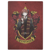 HARRY POTTER™ | Anime Ron Weasley House Crest Klembord (Achterkant)
