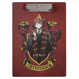 HARRY POTTER™ Anime Ron Weasley House Crest Klembord