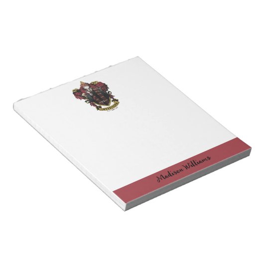 HARRY POTTER™ | Anime Ron Weasley House Crest Notitieblok (Schuin)