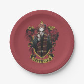 HARRY POTTER™ | Anime Ron Weasley House Crest Papieren Bordje (Voorkant)