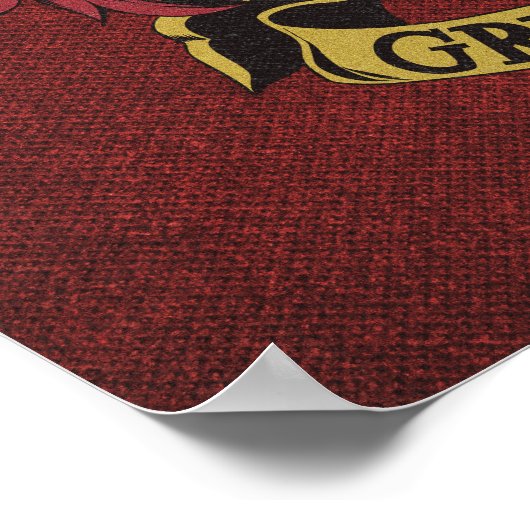 HARRY POTTER™ | Anime Ron Weasley House Crest Poster (Hoek)