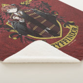 HARRY POTTER™ | Anime Ron Weasley House Crest Sherpa Deken (3/4)