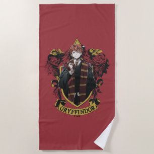 HARRY POTTER™   Anime Ron Weasley House Crest Strandlaken