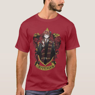 HARRY POTTER™   Anime Ron Weasley House Crest T-shirt
