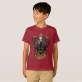HARRY POTTER™ | Anime Ron Weasley House Crest T-shirt (Voorkant volledig)