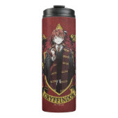 HARRY POTTER™ | Anime Ron Weasley House Crest Thermosbeker (Voorkant)