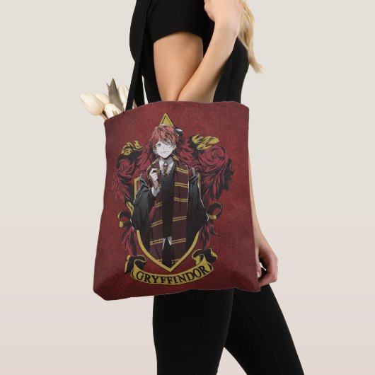 HARRY POTTER™ | Anime Ron Weasley House Crest Tote Bag (Dichtbij)
