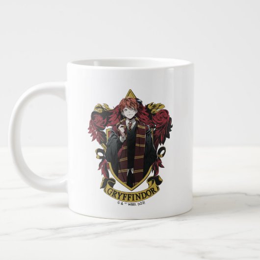 HARRY POTTER™ | Anime Ron Weasley Huis Crest Grote Koffiekop (Links)