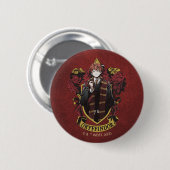 HARRY POTTER™ | Anime Ron Weasley Huis Crest Ronde Button 5,7 Cm (Voorkant /achterkant)