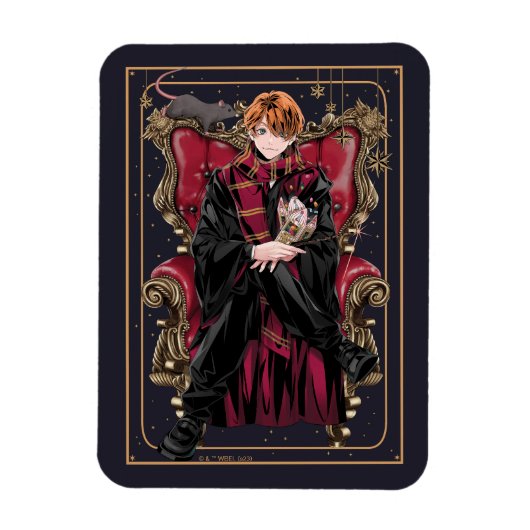 HARRY POTTER™ | Anime Ron Weasley Seed Magneet (Verticaal)