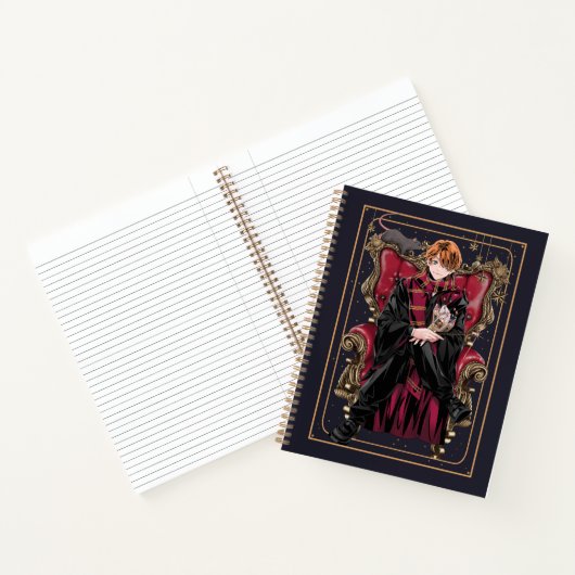 HARRY POTTER™ | Anime Ron Weasley Seed Notitieboek (Binnen)